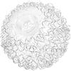 LIFKOME Paralume di ricambio in vetro a forma di sfera, in filo di alluminio, per lampada a sospensione, plafoniera e lampadario, per illuminazione interna, 8 cm