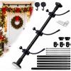 Generic Ghirlanda regolabile senza ferramenta per porta d'ingresso, #A: S-80 cm | Supporto per ghirlande natalizie, per appendere la ghirlanda di Natale, per porta d'ingresso, per decorazioni stagionali