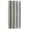 Generico Pannello Murale Cannettato in SPC Effetto 3D 280x14x2 cm Grigio Chiaro - Confezione da 10 Pezzi (3,92 m²)