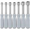 Topolenashop 7 Cacciaviti a Bussola con Manico da 5 a 12 mm - Set Chiavi a Tubo per Viti e Dadi a Testa Esagonale, Utensili Manuali per Officina, Manutenzione e Fai da Te | 07619