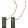 Buildalot Spazzole di carbone per Parkside PAH1300 B2, PBH1500 E5, PBH1500 F6, PBH1500 F7-7x8x17mm
