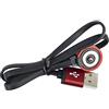 PNI Cavo USB per la ricarica delle torce PNI Adventure F75, con contatto magnetico, lunghezza 50 cm