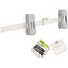 Generic Kit Appendere Quadri con Livella e Righello - Strumento per Fissaggio | Strumento per appendere quadri con livella a bolla incorporata per posizionamento preciso. Righello regolabile