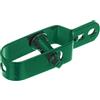 Alberts GAH-Alberts 611118 Tenditore fune metallica | con rivestimento in plastica verde | Misura 2 | Lunghezza 100 mm