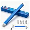 Fendyuz schraubwerk - Set di chiavi a cricchetto offset, con adattatori quadrati da 1/4, 3/8, 1/2 e 10 punte, coppia massima 72 Nm, ingranaggi a catena