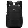 Aoking Zaino Unisex Nero con Zip - Poliestere 30x40 cm
