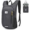 SKYSPER Zaino Leggero Pieghevole 15L, Zainetto Richiudibile Piccolo | Zaino Hiking Salvaspazio per Trekking Viaggi Brevi Escursioni Uomo Donna