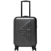 Emporio Armani Trolley Cabina Rigido, Gun Metal, ABS, 36x56x21 cm, 4 Ruote Spinner, Lucchetto TSA, Combinazione 3 Cifre