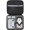 Generic Custodia da trasporto per DJI Lito X1/Lito 1, borsa da viaggio portatile in nylon con guscio rigido organizer con maniglia per il trasporto per drone Lito X1/Lito 1, accessori per batterie telecomando