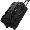 Boniffyy 80L Zaino con Ruote Trolley Valigia Bagaglio a mano Borsone con Ruote da Viaggio Grande Impermeabile Borsa Sportiva Borsoni Palestra Borsoni da Viaggio Wheeled Travel Bag Suitcase (Nero)