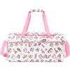 Nurse is Love Borsa Palestra Donna da 40 L para Infermiera | Borsone Donna sportive in nylon impermeabile con scarpe separate e Tasca Umida (60x25x25cm)
