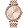 Michael Kors Orologio Darci per donna, Movimento al quarzo a tre lancette in oro rosa con cinturino in acciaio inossidabile