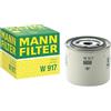 Mann Filter MANN-FILTER, W 917 Filtro olio | Per Autovetture, Massime prestazioni filtranti, Protezione motore, Guarnizione alta qualità, Qualità originale OE