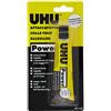 UHU Power Poliuretanico 45ml Adesivo speciali Extraforte, rapido e pulito. Trasparente