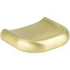cyclingcolors Pomello per cassetto 32 mm - Pomello per mobile design per armadio/comò con vite - Finitura oro spazzolato