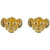 Disney The Lion King Simba - Orecchini placcati oro, per ragazze