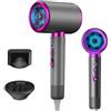 Oskuglin Asciugacapelli 2400W, motore AC, ioni, 3/2 velocità & diffusor | Leggero pieghevole con aria fredda, silenzioso <55dB - ideale per ricci & styling, con ugello concentratore