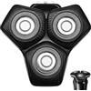kcrnw Testine per lame di ricambio SH71 con supporto e cappuccio di protezione | Compatibile con Philips i rasoi elettrici della serie S55XX e S7XXX per la rasatura su pelle secca o umida