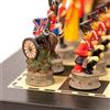 Italfama Waterloo Battle Set Scacchi in Resina Dipinti A Mano 40cm Piano