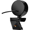 Alksubbm Webcam per computer con lente luminosa e copertura per la privacy | Illuminazione integrata intorno all'obiettivo, copertura fisica dell'obiettivo tra le chiamate, video e voce per riunioni e