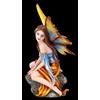 Figura Elfo - Autunno Fata Dawn - Magica Decorazione Fantasy - H 16,5 CM