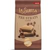 La Suissa Cremino Tre Strati Caffè, Confezione da 150 g, Senza Glutine | Praline di Cioccolato Gianduia con Strato di Crema al Caffè, Gianduia Nocciole e un Ultimo Strato di Cioccolato Fondente