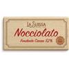 La Suisse La Suissa Block Nocciolato Fondente da 480 g | Tavoletta di Cioccolato Fondente con Pregiate Nocciole Intere, Senza Glutine, Blocco da 480 g, Qualità e Tradizione
