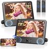 Arafuna Lettore DVD per auto Arafuna Dual da 12 pollici con HDMI per poggiatesta | Schermo IPS HD a 178°, ingresso HDMI per console di gioco, Wireless Mirror Link, uscita AV, USB/scheda TF
