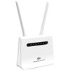 DiProgress Router Wi-Fi SIM 4G 300Mbit/s con batteria ricaricabile al litio, alimentazione fino a 14V, router per camper, router portatile con pulsante WPS