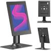 Maclean Supporto Chiosco Antifurto per Tablet | Serratura e Montaggio su Tavolo, Stand Pubblicitario compatibile iPad e Samsung Galaxy Tab