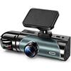 Generico Dash Cam Auto Full HD 1080P, Videocamera DVR con Doppia Camera Anteriore e Posteriore, Visione Notturna, Angolo 170°, Registrazione Loop, Supporto MicroSD fino a 32GB