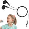 Generico Auricolari cablati - Cuffie intrauricolari da 3,5 mm di lunga durata | Cuffie con isolamento acustico per la scuola | nell'orecchio Comodo e resistente, ideale per la scuola, i bambini, le donne,
