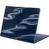 MOSISO Custodia Compatibile con MacBook Air 13 Cover M5 M4 M3 M2 2026-2022 | Rigido con Finitura Lucida Effetto Onda Case per MacBook Air 13,6 pollici A3449 A3240 A3113 A2681 2025 2024, Blu