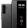 Nshkeji Cover per Samsung Galaxy A57 Custodia a Premium Pelle PU Portafoglio Flip Libro con Finestra di Visione Notifiche Antiurto Protezione Cover Custodia per Samsung A57 5G Case