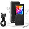 Vexnaro Lettore MP3 64GB Bluetooth 5.3 con Altoparlante, Tasti Fisici e Cuffie, Radio FM, Registratore Vocale, Design Mini Portatile, Espandibile fino a 128GB per Sport e Viaggi