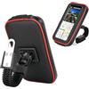 SUNSEATON Custodia Impermeabile Supporto per Telefono Moto Ruotata a 360 °- XL | Supporto Universale per Moto/GPS, con Pantalla Táctil y Conector Para Auriculares