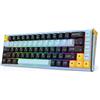 Redragon K769 Tastiera da gioco a scatto rapido in alluminio RGB con | Costruzione in metallo solido, interruttore magnetico di azionamento regolabile da 0,1 mm, zero ritardo di ingresso
