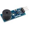 HALJIA passivo a basso livello di trigger cicalino di allarme Module Compatibile con Arduino