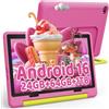 Ainmel Tablet Android 16 per bambini, tablet da 10,1 pollici, per bambini, 24 GB+64 GB (espandibile a 1 TB), 6000 mAh, sicurezza bambini, WiFi 6, Bluetooth 5.4, Widevine L1, custodia a prova di