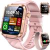 Blackview Smartwatch Uomo Donna, 1.83 Smartwatch Militare Fitness con Chiamate Bluetooth Orologio Intelligente 100+ Modalità Sportive/Cardiofrequenzimetro/SpO2/ChatGPT/GPS/Torcia per Android iOS