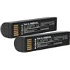 vhbw 2x batteria sostituisce Honeywell 50148009-001, BAT-SCN05 per lettore di codici a barre, POS (2400mAh, 3,7V, Li-Ion)
