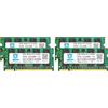 motoeagle 4GB Kit (2x2GB) DDR2 667MHz SODIMM 2GB PC2-5300S Non-ECC 2Rx8 CL5 200-Pin PC2-5300 Memoria Laptop (Confezione da 2)