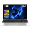 MOONFISH PC Computer Portable Étudiant 15,6 pouces, M3 6Y30, 8GB RAM, SSD 256GB | Ventola di raffreddamento attiva per un uso più stabile durante studio, lavoro e streaming