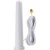 Eightwood Antenna WiFi Dual Band 2,4/5 GHz RP-SMA Base Magnetica 3m | Antenna WLAN RP-SMA, Compatibile con PC scheda madre router telecamere IP schede PCI e Bluetooth