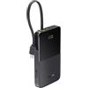 Baseus OS-Baseus EnerFill FC51 Bipow2 Pro, display digitale, power bank con cavo integrato, 10000 mAh, 22,5 W, nero