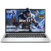 BENIRROS PC Portatile 15,6 Pollici con Core i3 1005G1 processore, Win 11 Notebook 16GB DDR4 RAM 512GB SSD, Laptop 1080P FHD IPS Tastiera Retroilluminata, Computer Portatile con WIFI6 Type-C USB3.0 HDMI 6000mAh