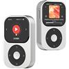 SHANLING QII CS43131X4 - Lettore musicale MP3, display touch da 2,09 pollici, Bluetooth 5.2, 3,5 mm + 4,4 mm, batteria da 1850 mAh (argento)