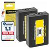 PATONA 2 batterie di ricambio per Leica BP-SCL5 24003 M10, 1200 mAh 7,4 V | Batteria di ricambio per Leica M10, M10-P, M10-R, compatibile con l'originale, protezione da sovraccarico e cortocircuito