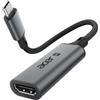 Acer Adattatore USB C HDMI 8K@60Hz,4K@240 Hz, HDMI 2.1, 48Gbps | Unidirezionale, HDR, compatibile con Thunderbolt 5/4/3 per MacBook Pro/Air, iPad Pro, iPhone 17/16/15, XPS, Galaxy, ecc.