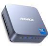 ACEMAGIC M5 Mini PC Intel Core i5 14500HX (14 Core), 32GB DDR4 1024GB SSD | Mini Computer W-11 Pro, WiFi 6/BT5.2/Type-C/HDMI 4K/fino a 4,9GHz, Adatto ai Creatori di Contenuti